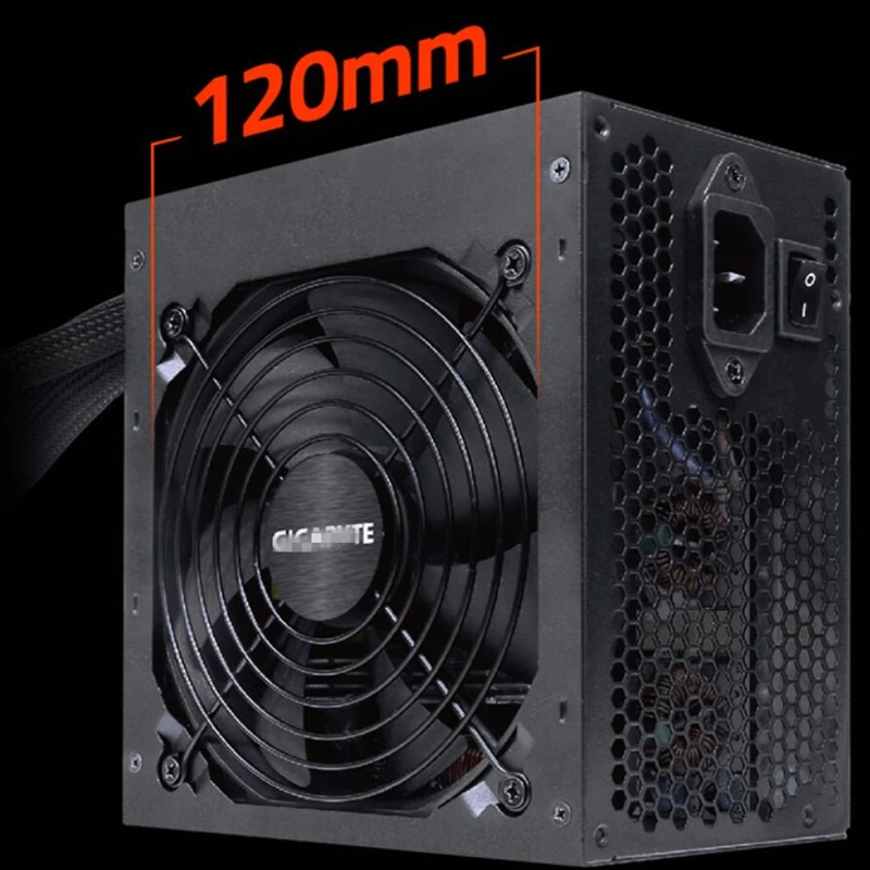 Блок питания для Gigabyte Intel ATX 12V RTX2060 80plus Bronze энергосберегающий бесшумный Блок питания 500W блок питания GP-PB500