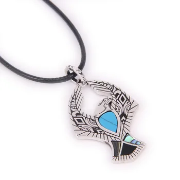 

Thomas Style Eagle Charm TS Faux Leather Necklace, Necklace Bijoux Jewelry Gift For Women TS-N57