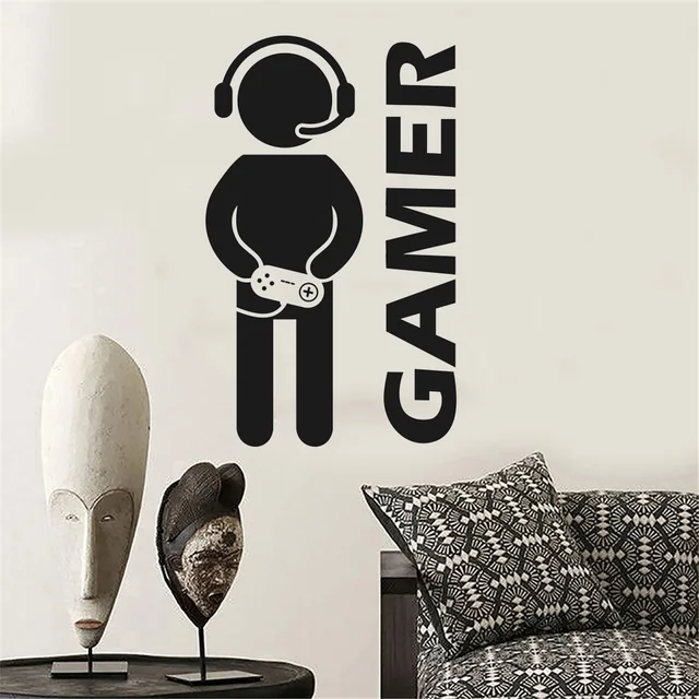 Most Popular Gamer Wall Sticker