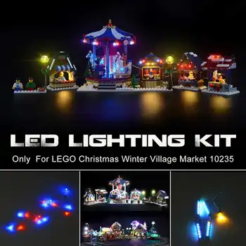 

Lighting LED Light Kit For Christmas Winter Village DIY Building Block Light Set Compatible with 10235