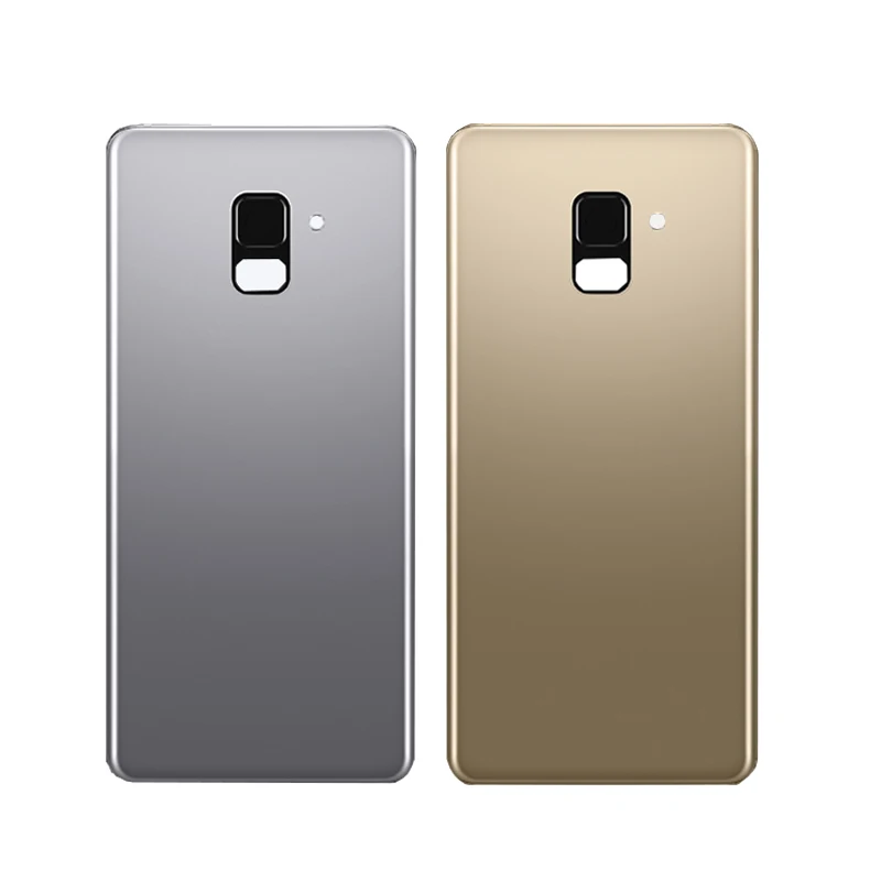 10 шт. Задняя крышка батареи для samsung Galaxy A8 A530 A530F/A8+ Plus A730F A730DS дверной корпус с наклейками+ объектив камеры