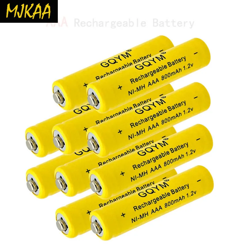 MJKAA AAA 1 2 V NIMH аккумулятор 3A 800mAH перезаряжаемый|Перезаряжаемые батареи| |