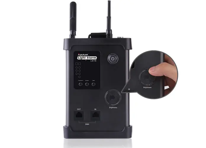 Aputure LS-1S CRi 95+ светодиодный студийный видео свет шторм серия двухцветная V Монтажная пластина