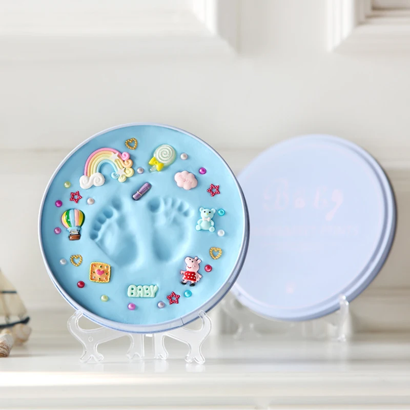 Baby Growing Up Memorial Baby Handprint Mud Baby Souvenirs Baby Hand And Foot Mold Hundred Days Gift Baby Hand Print Footprint Baby Growing Up Memorial Baby Handprint Mud Baby Souvenirs Baby Hand And Foot Mold Hundred Days Gift Baby Hand Print Footprint