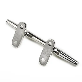 

6\" Lock Bolt Mooring Cleat Bollard Lock Bolt Horn Yacht Stainless Steel