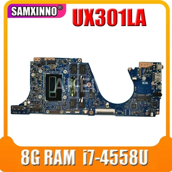 

UX301LA Laptop motherboard For Asus UX301LA UX301LAA UX301L UX301 Test original mainboard 8G RAM i7-4558U