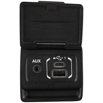 

New Center Console AUX USB Port Fit For Dodge 68271568AC
