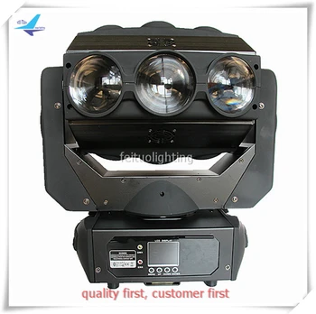 

6pcs with fly case DJ 9x12w rgbw 4in1 led beam moving head rotating dj stage lights