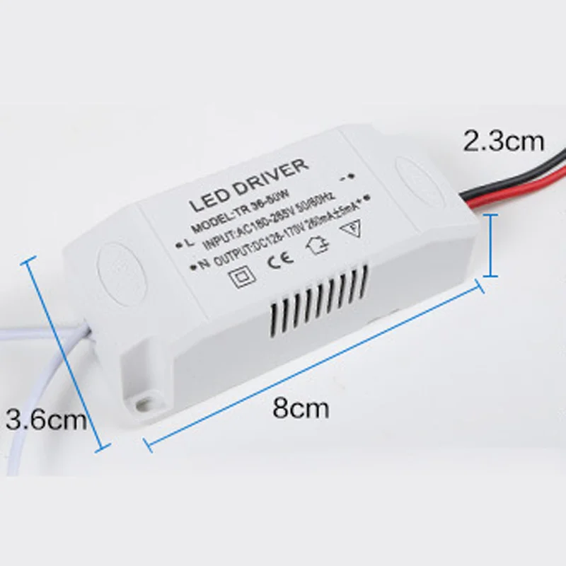 3X1W AC 85V-265V to DC 12V LED Electronic Transformer Smart Power Supply Driver