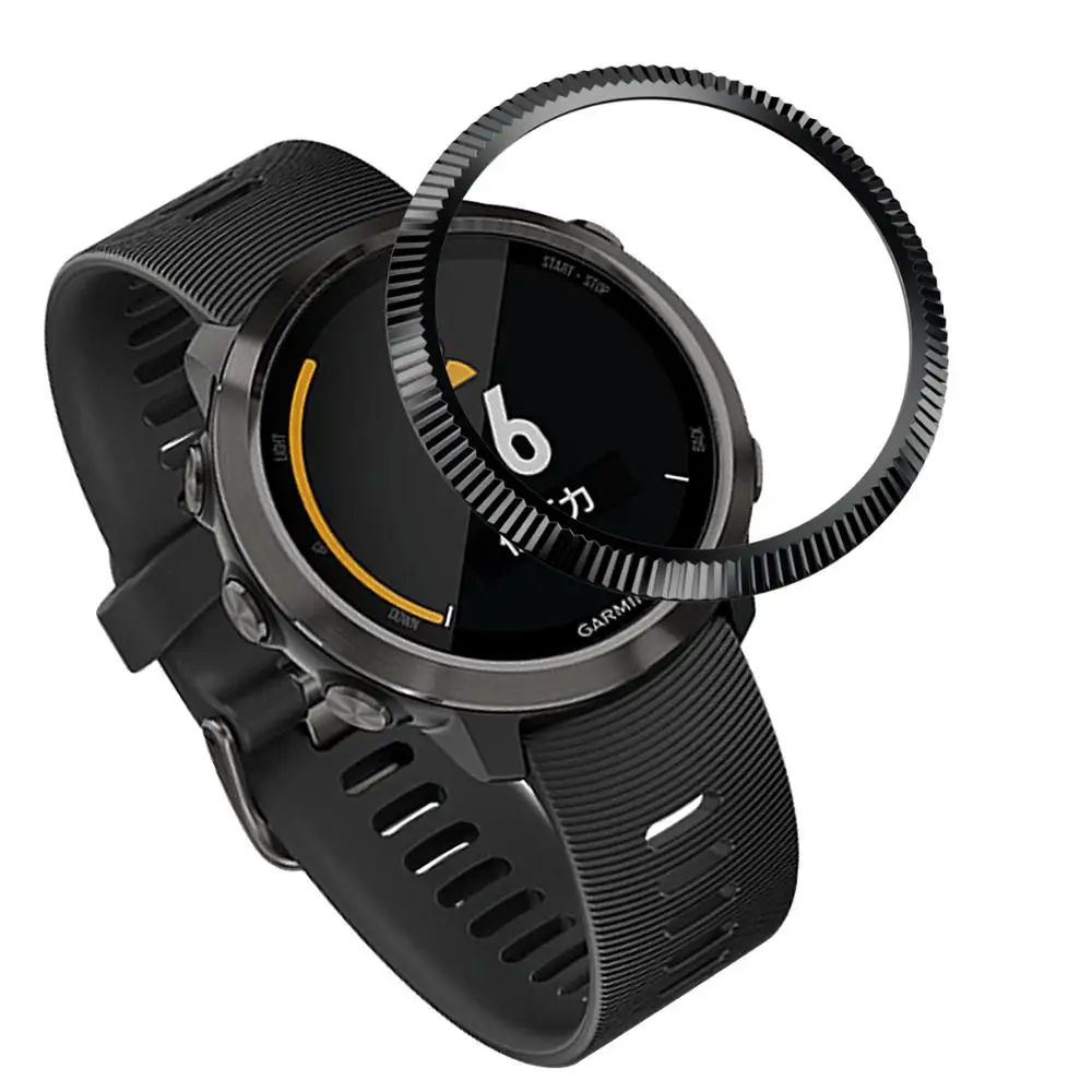 B1 Ringke ободок стилизованная рамка для Garmin Forerunner 645/645 Музыкальный Чехол для смарт часов защитное кольцо Защита от царапин - Цвет: B1