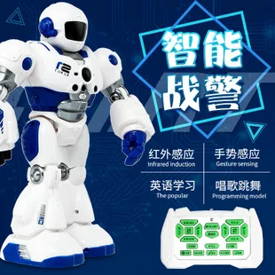 Creative Douyin Toy Dancer Robot Electric Model Astronauts Dancing Sound Making Music Lights Model Gift