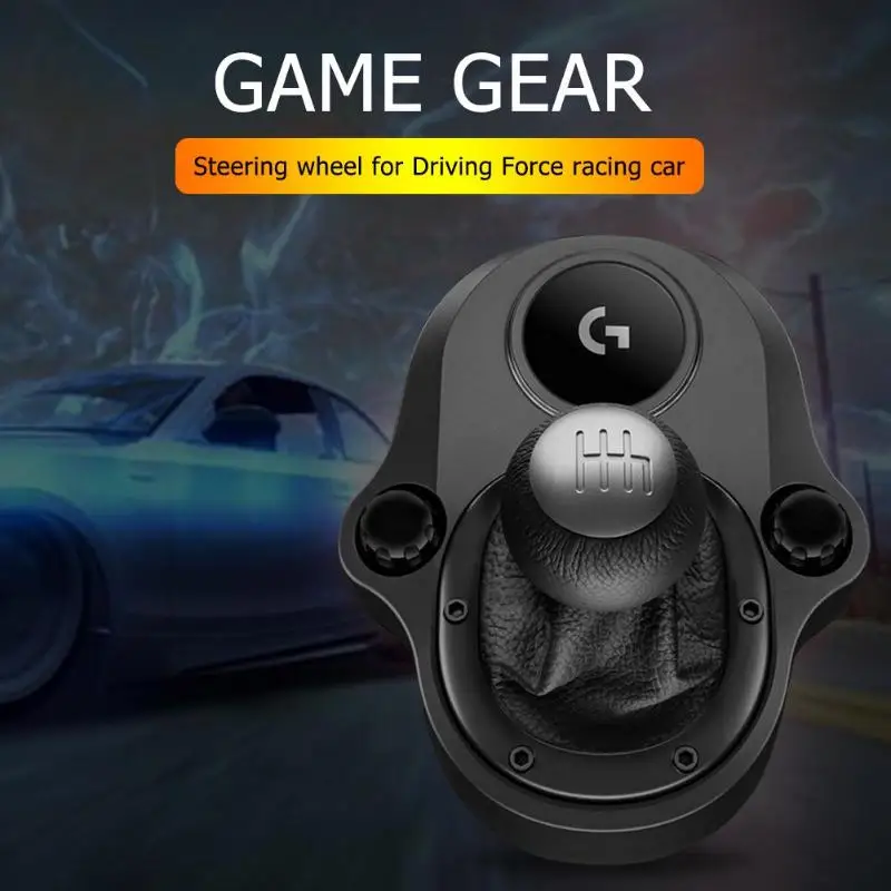  Logitech 6 Speed Gaming Driving Force Shifter Compatible with G29 G920 Racing Wheels for Playstatio