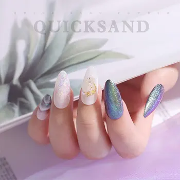 

6 Colors Finger Nail Polish Set Shiny Glitter Nail Art Beauty Decoration Supplies Ornament ZGOOD