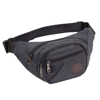 

New Man Fashion Belt Bag Fanny Packs Multifunction Outdoor Waterproof Chaos Bum Bag High Quality Solid Bag Phone Pocket #P