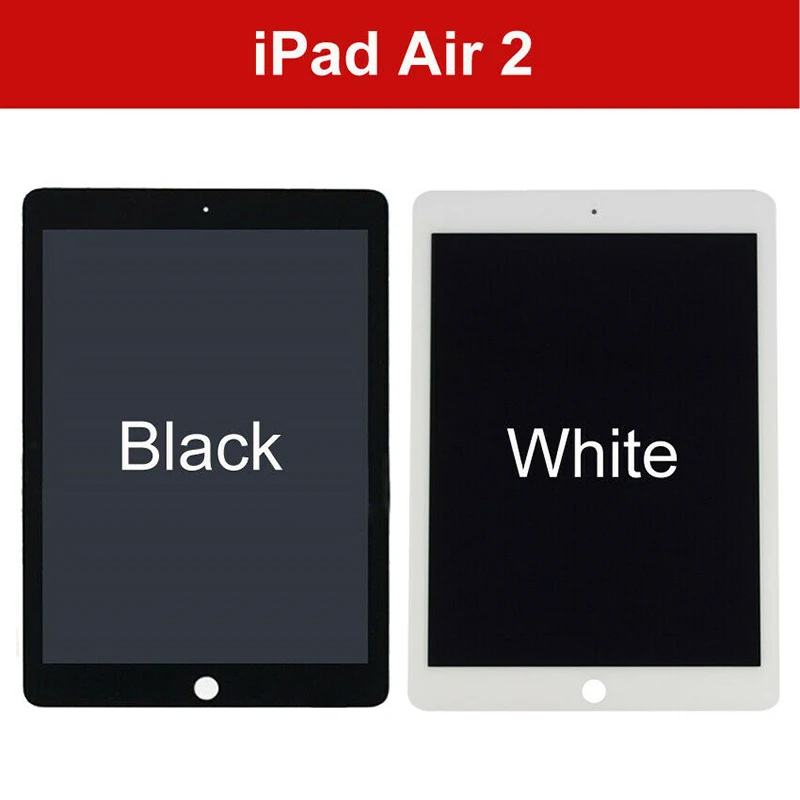 Fix It Yourself! LCD Touch Screen Digitizer For IPad Air 2 (A1566 / A1567) W/ Sleep/Wake Sensor