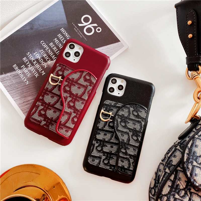 

New High-end lady saddle belt plug-in card and bracket TPU mobile phone cover for iphone 11 pro MAX ,for iphone 7 case 8 X XS