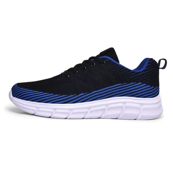 

2020 Men Casual Shoes Breathable Mesh Sneakers Comfortable Walking Footwear Male Running Sport Shoes Summer New Walking Shoes