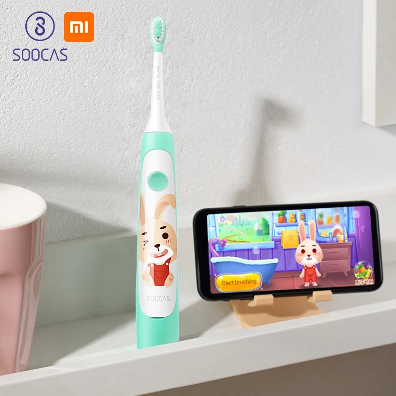 Зубная щетка Xiaomi SOOCAS C1 звуковая электрическая для детей беспроводной прибор