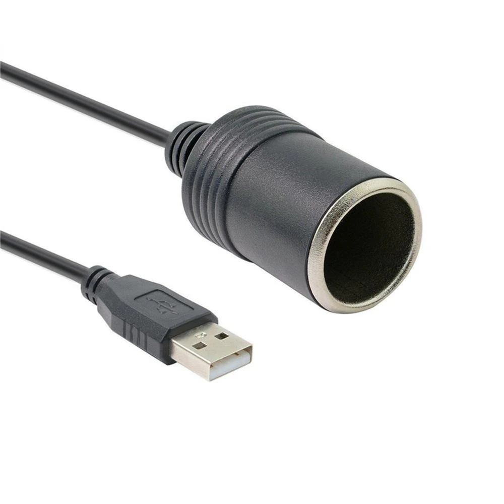 1 шт., 5 В, 2 А, USB, 12 В, 8 Вт, гнездо для прикуривателя, USB, для мужчин и женщин, адаптер для прикуривателя, конвертер для автомобиля 4
