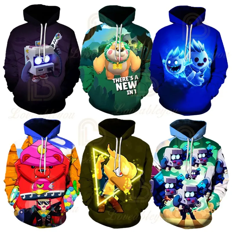 

2020 New 3D Print Leon Crow Shelly Cosplay Hooded Hoodies Spring Autumn Kids Pullover for Children Birthday Gifts