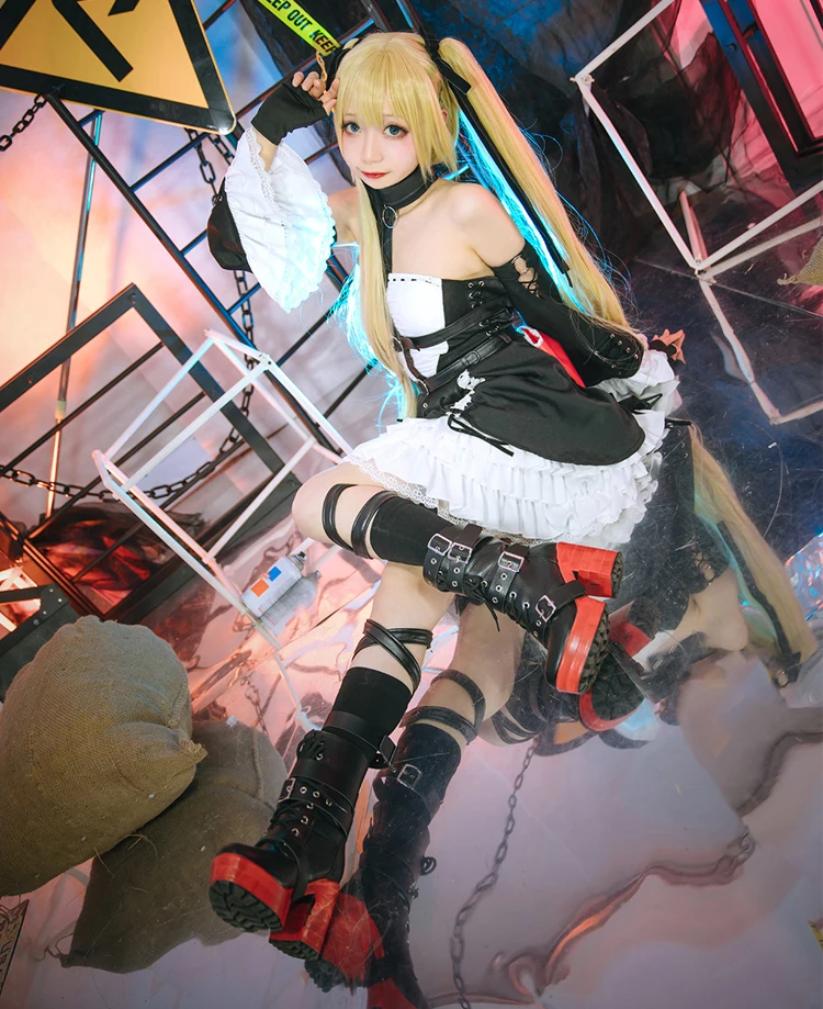 Game Dead or Alive 5 Marie Rose Cosplay Shoes Anime Party Boots Custom –  SBluuCosplay