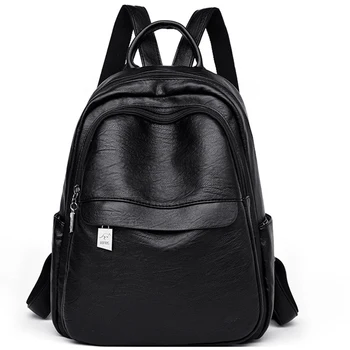 

Women Fashion Backpack Designers Brand Large Shoulder Bag Female Travel Backpack Teenager Girl College Style School Bag Mochilas