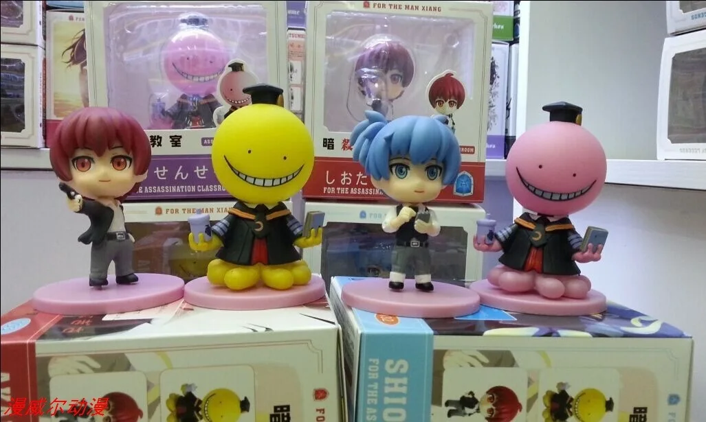 

Diffuse Will Anime Assassination Classroom Kill Teacher Akabane Industry Tea Friends Shioda Nagisa Capsule Toy Garage Kit Model