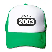 Сделано в 2003 кепка, спортивная Кепка на открытом воздухе, модная кепка для бега