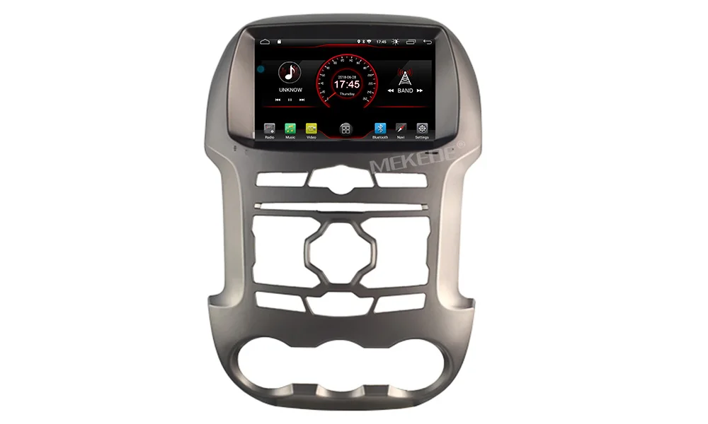 8 дюймов Android 9,0 автомобильный DVD мультимедийный плеер для FORD RANGER автомобильный Радио плеер с wifi BT GPS навигация 2G+ 16G