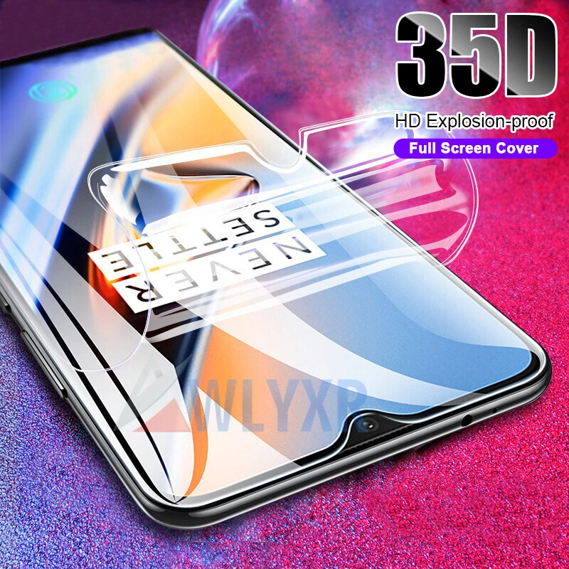 

Full Protective Soft Hydrogel Film For Oneplus 6 5t 5 6T Cover Screen Protector For oneplus 7 7Pro 35D Screen Film (Not Glass)