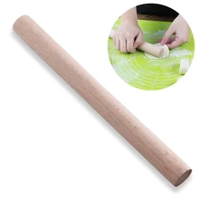 Деревянный ролик для теста Скалка Для Выпечки Пиццы глина Паста Печенье клецки Kitchentool китайский стиль свернутые клецки инструменты для кожи