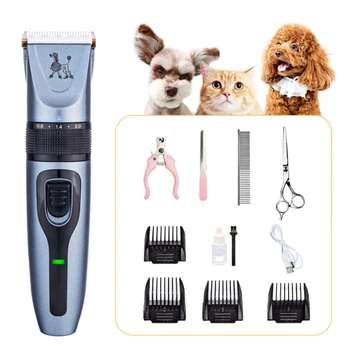 

Tuhoo Dog Clippers Electric Cordless Pet Animal Hair Grooming Clippers Rechargeable Trimmers Machine Shavers Shears for Dogs Cat