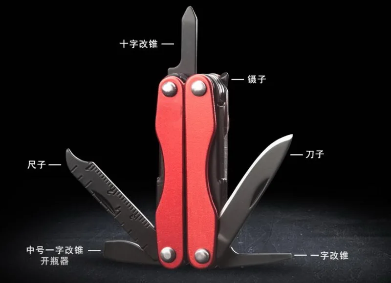 Многофункциональный EDC Мини ива ножницы многофункциональный комбинированный инструмент, полевое, для выживания оборудование. Открывалка для бутылок, отвертка