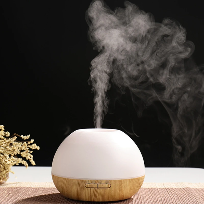Timer LED Lamp Aromatherapy Diffuser Ultrasonic Aroma Diffuser Humidifier Electric Mist Maker Essential Oil Diffuser