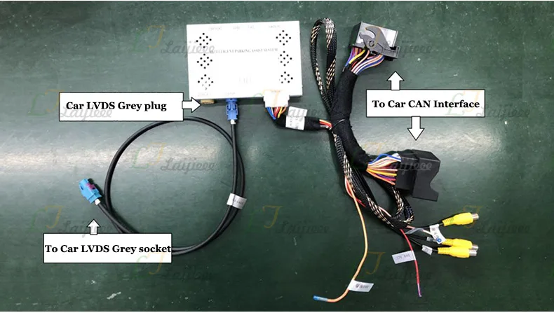 Mercedes Benz A W176 2013~2018 Rear Camera Kit (15)
