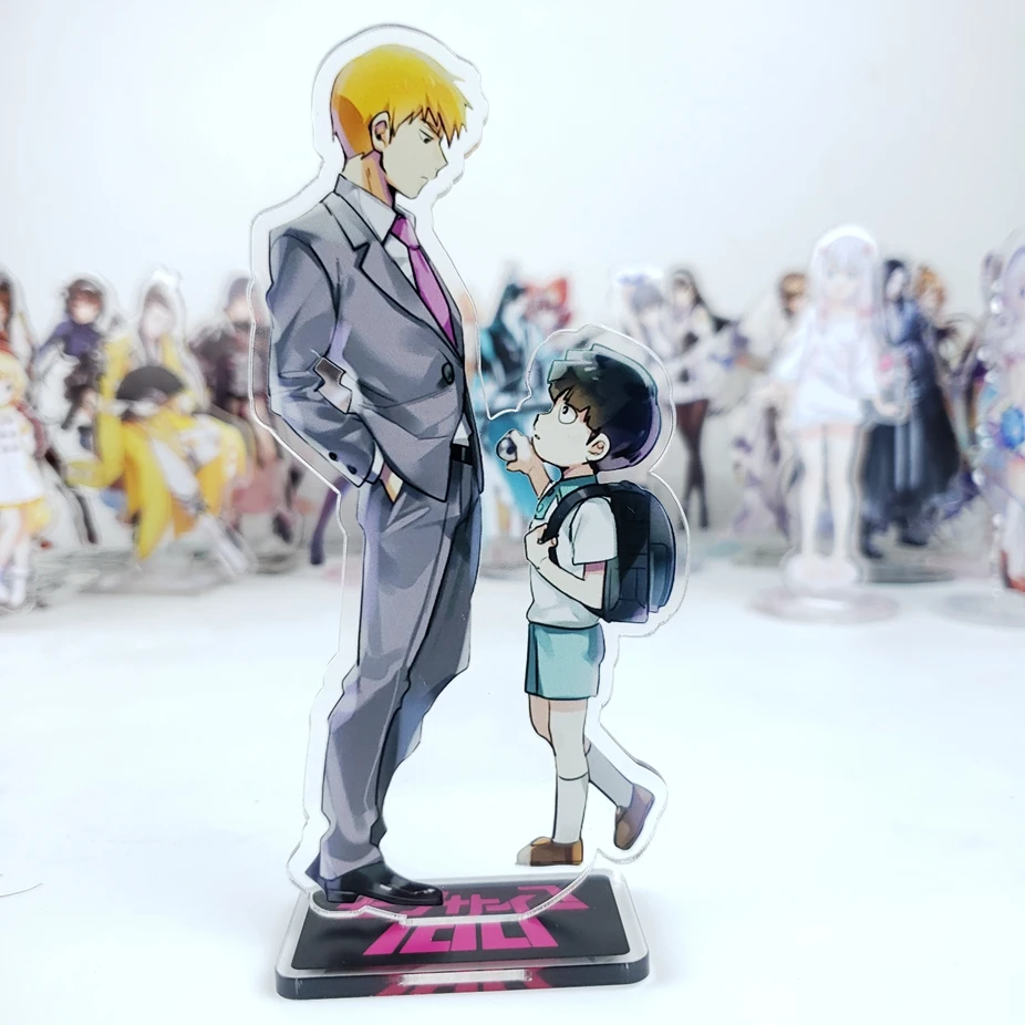

Anime Mob Psycho 100 Mobu Saiko Hyaku Acrylic Stand Figure Desktop Decoration Collection Model Toy Doll Gifts