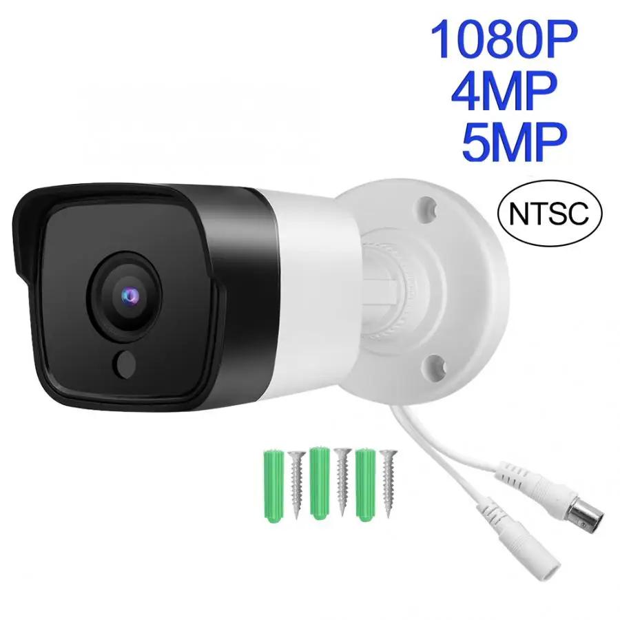 TVI/AHD/CVI/CVBS аналоговый CCTV Открытый водонепроницаемый DVR безопасности пуля камера
