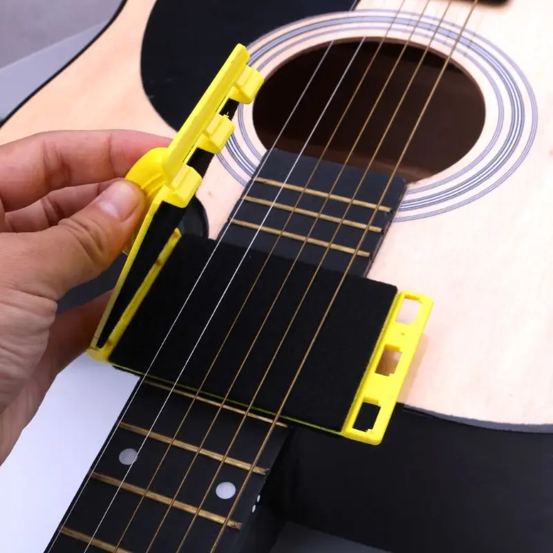 Электрическая гитара струна скруббер гриф потертый очиститель для бас-гитары инструмент обслуживания