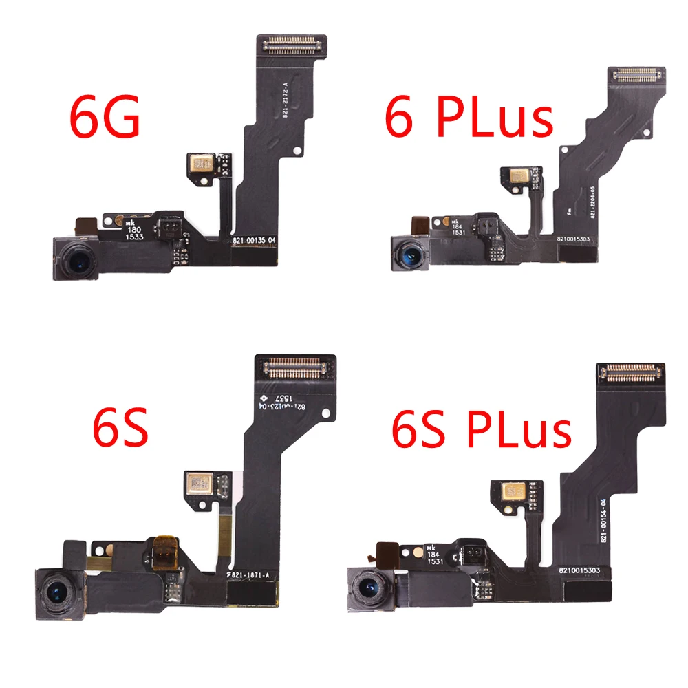 10 шт./лот гибкий кабель для фронтальной камеры iPhone 6 6S Plus 6SPlus 6G 6SP датчик