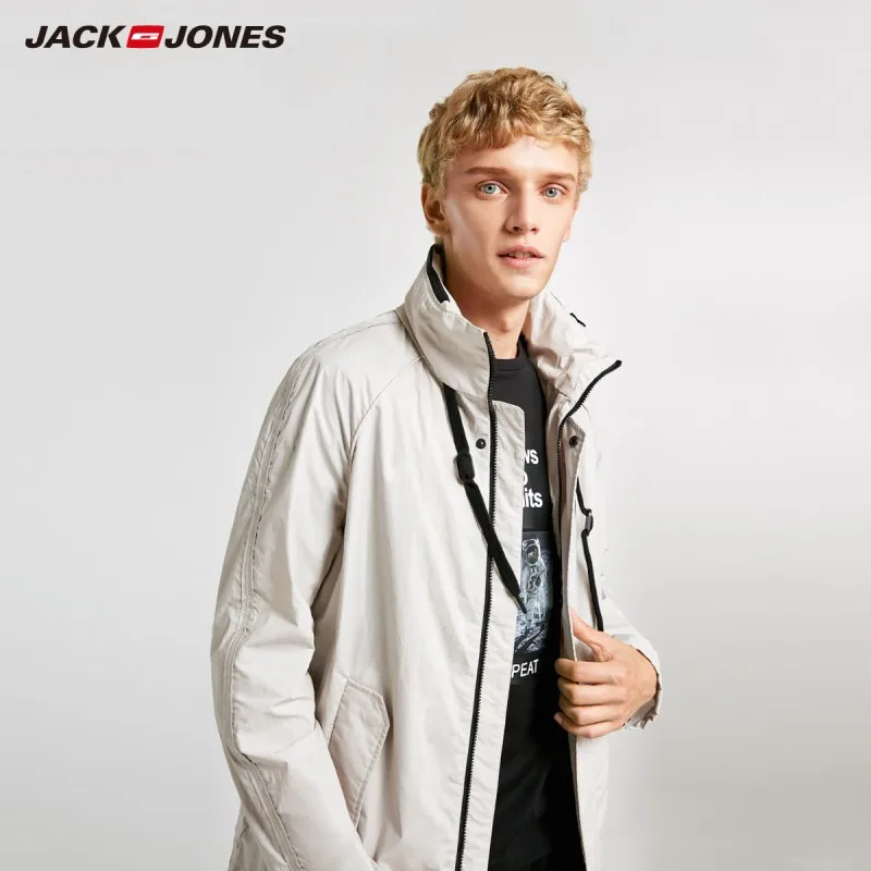 JackJones осенний мужской светильник Повседневная куртка с капюшоном 218321568