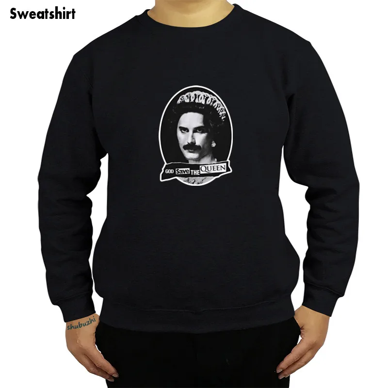 

Freddie Mercury - God Save The Queen men sweatshirt LGBT new shubuzhi cotton hoodies Autumn and winter fashion hoody sbz4428