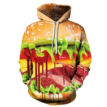 

Jessingshow Men/Women Hoodies With Hat Hoody 3D Print Gothic 2019 Autumn Winter Sweatshirts Hoodie Hood Tops Female Pullover 5XL