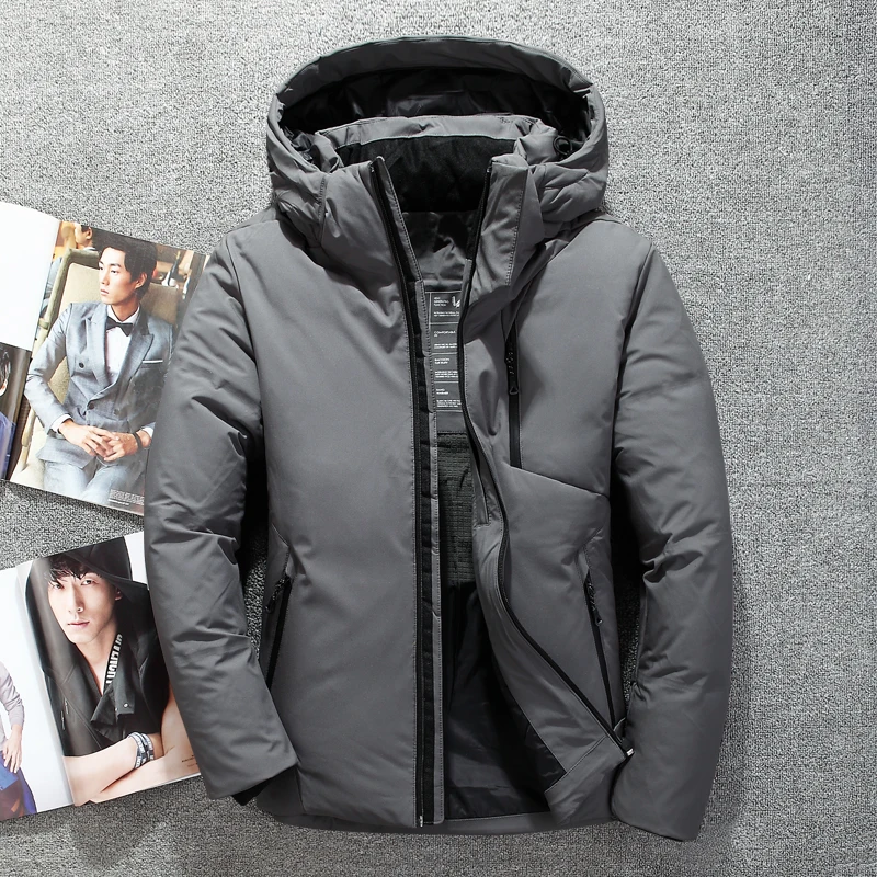 2019 новый зимний пуховик мужские s Мужская ветровка Hiver Marque с капюшоном Мужские