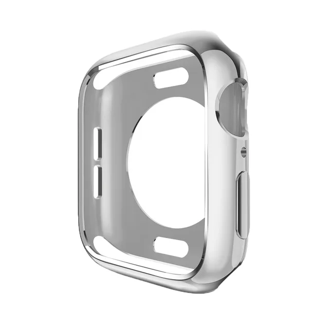 ТПУ ремешок для часов с пряжкой для Apple Watch чехол 5 4 38 мм/40 мм подходит для наручных часов iwatch серии 3/2/1/44 42 мм часы чехол Аксессуары