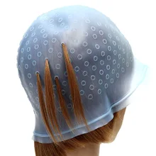 Профессиональный салонный краситель Силиконовый колпачок для волос салонный цвет ing подсветка многоразовый набор глазурь опрокидывание цвет инструменты