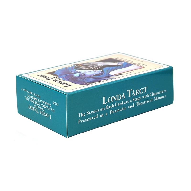 

78 Cards Deck Londa Tarot with Guidebook Divination Fate Party Board Game Card 124F