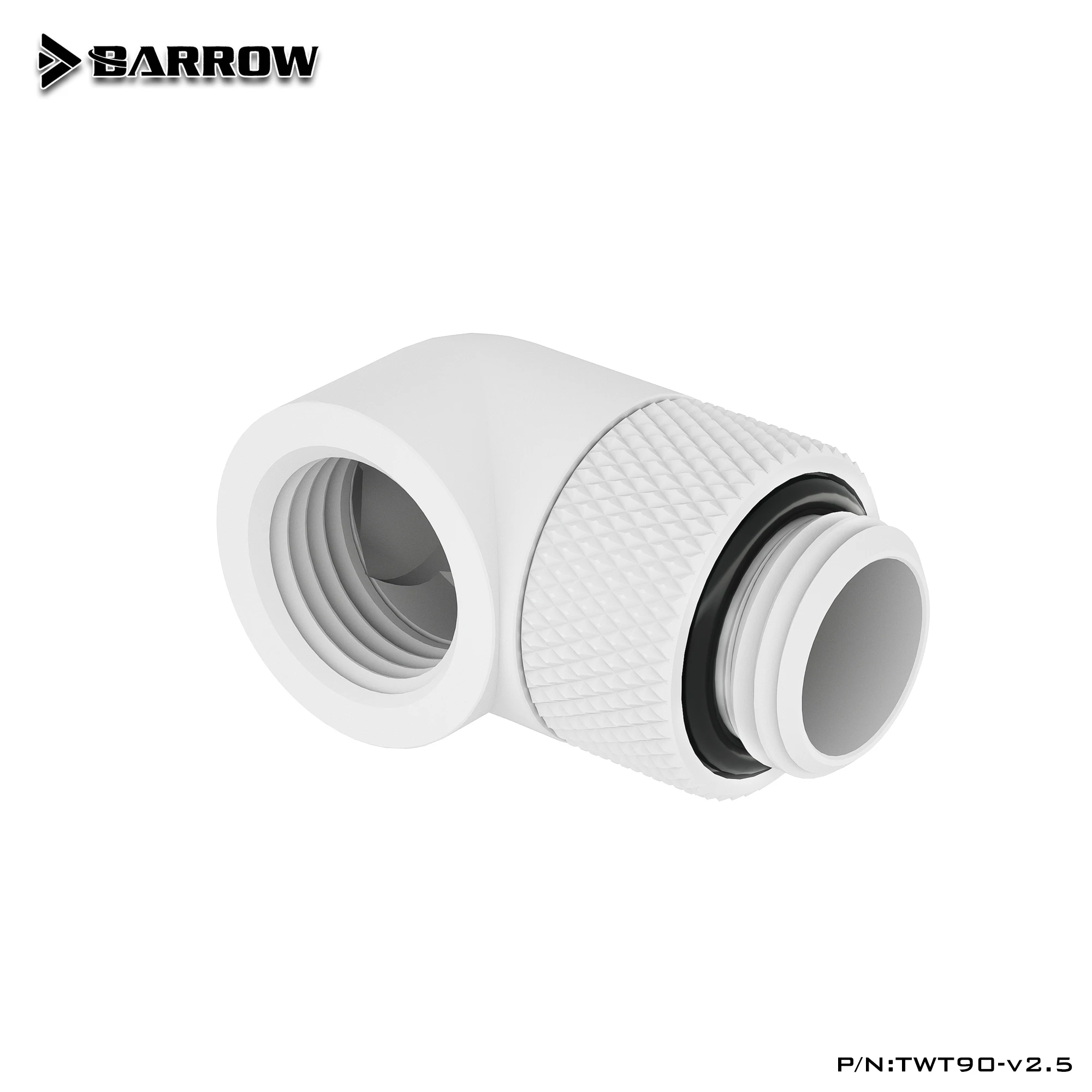 Enhanced Water Cooling Rotary Fittings 90° Adapter Connector