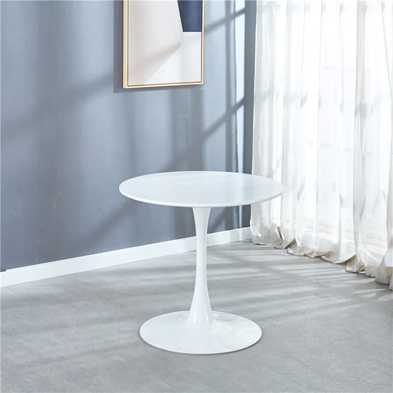 

Round Table Dining Table Removable Dining Room Balcony Tea Coffee Table Stylish Simple Modern Home Living Room Furniture