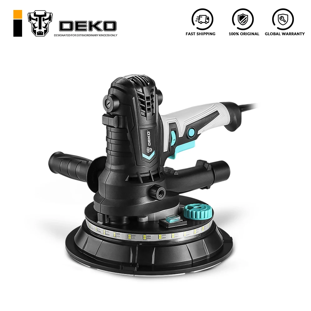 DEKO DKWP180CDLD 900 Вт шлифовальный станок для гипсокартона светодиодный светильник кой
