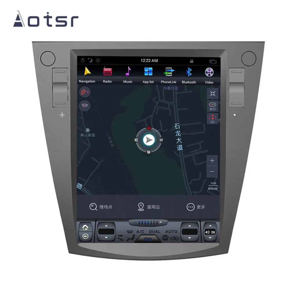 Aotsr Tesla 10," вертикальный экран Android 8,1 автомобильный DVD мультимедийный плеер gps навигация для Subaru Forester 2013- carplay